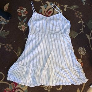 Old navy bluish/gray spaghetti strapped dress